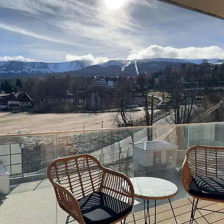 アパート Panorama Karkonoszy - Komfort Uzdrowisko Z Widokiem Na Sniezke I Aquapark *