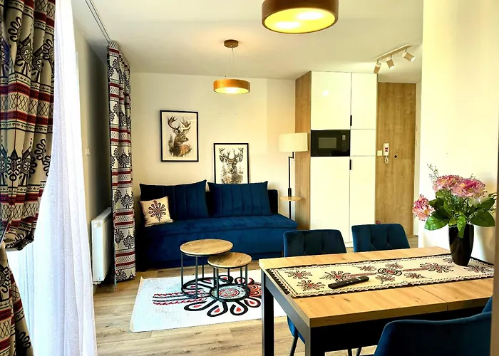 Apartmán Panorama Karkonoszy - Komfort Z Widokiem Na Sniezke I Aquapark Karpacz