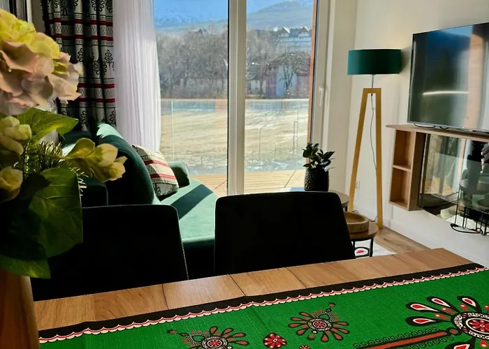 Panorama Karkonoszy - Komfort Z Widokiem Na Sniezke I Aquapark Apartmán